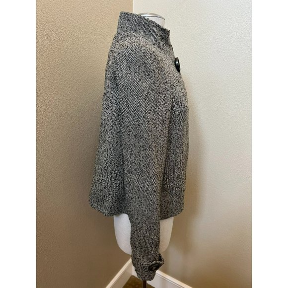 Women's Zara TRF Collection Wool Coat - Picture 5 of 6